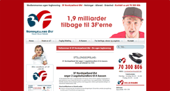 Desktop Screenshot of fagforeningen.dk